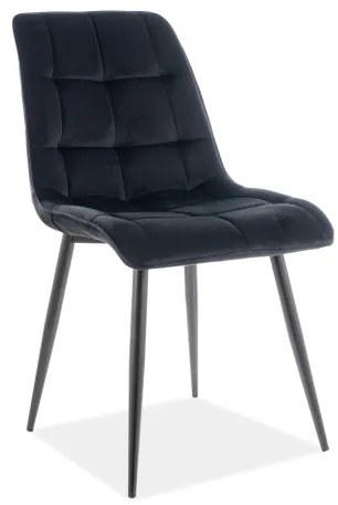 Scaun de sufragerie Charlie (Negru). 1050297