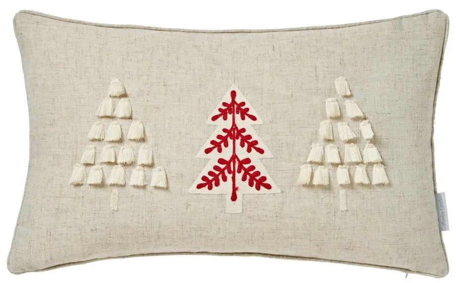 Pernă decorativă 30x50 cm cu model de Crăciun Christmas Tree – Catherine Lansfield