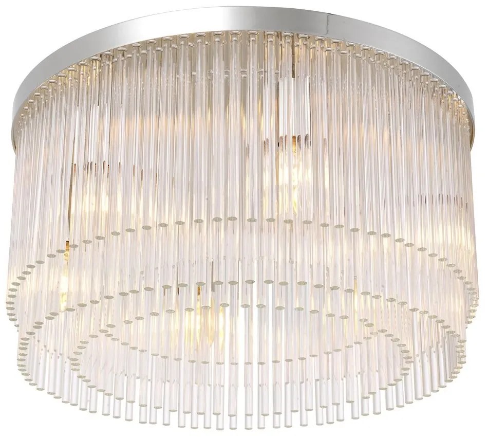 Lustra dimabila design elegant LUX Hector, nickel 115973 HZ