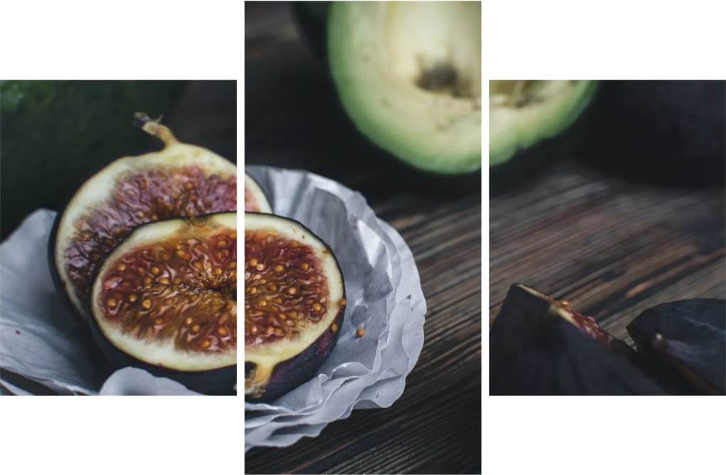 Tablou cu fistic și avocado (90x60 cm)