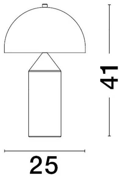 Veioza/Lampa de masa design decorativ modern BOLT