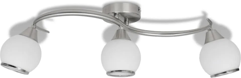 vidaXL Candelabru cu cristale, design cromat