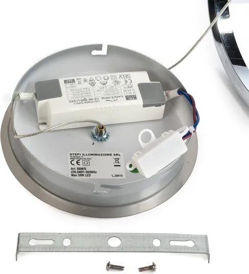 Lustră LED pe cablu ONLI LOOP LED/40W/230V 4000K crom lucios