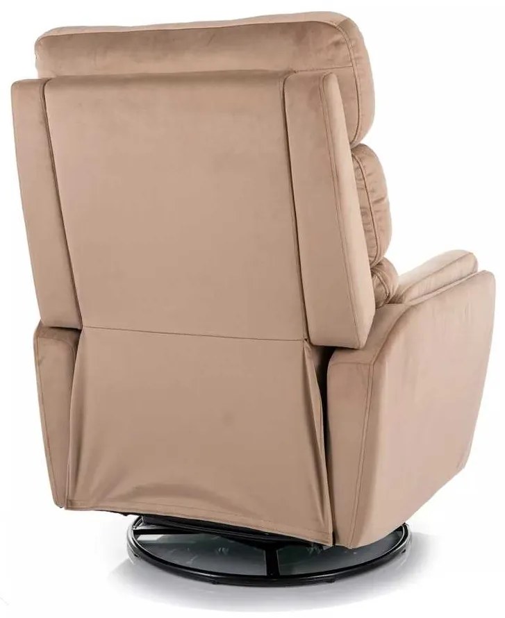 Scaun reclinabil Belfort Velvet, bej