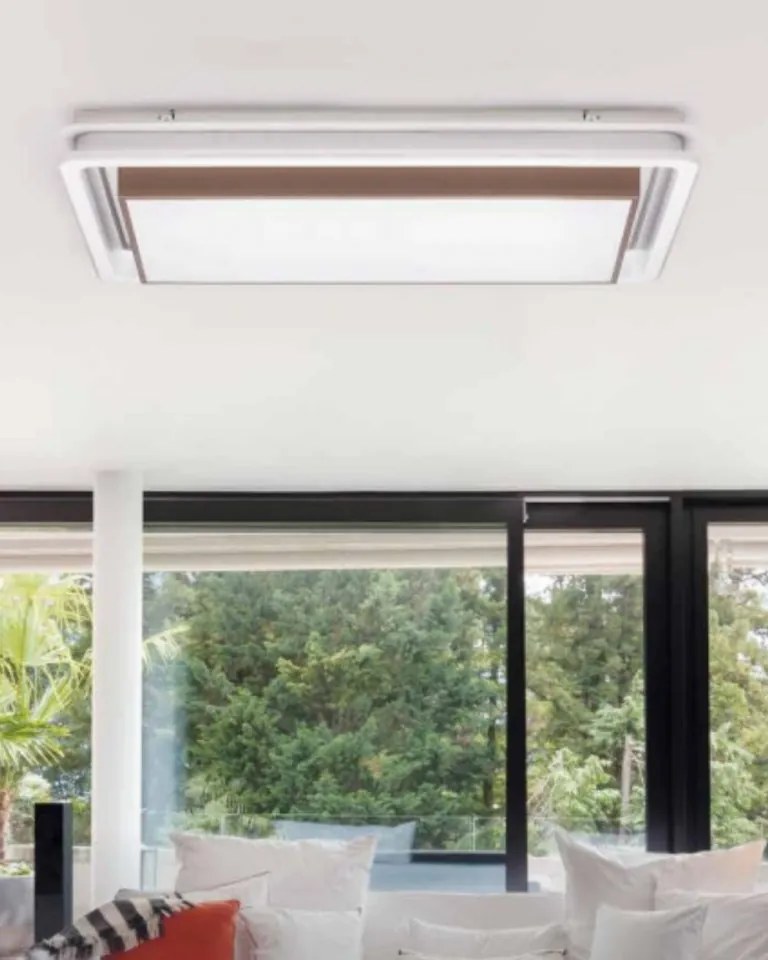 Plafoniera LED 130W, Alb/Maro, Core S, Kelektron