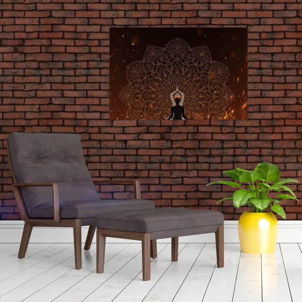 Tablou - Meditații (90x60 cm)