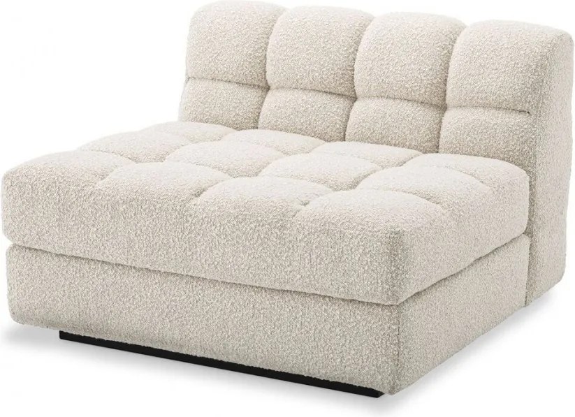 Canapea, Modul centru design elegant LUX Dean middle, boucle crem 115516 HZ
