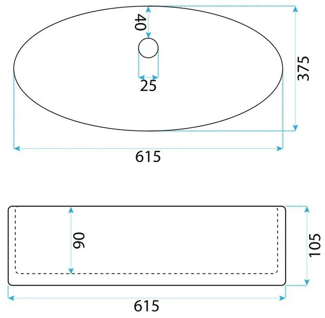 Lavoar pe blat ADRIANA