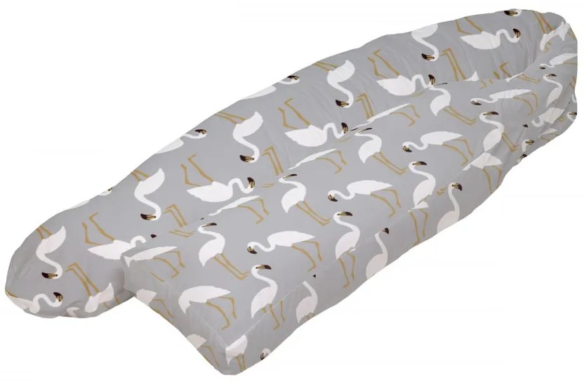 Perna pentru gravide si alaptat, Flamingo Grey