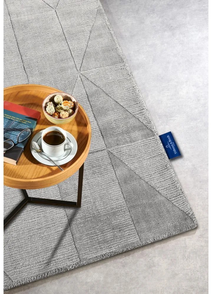 Covor gri țesut manual din lână 120x170 cm Ursule – Villeroy&amp;Boch