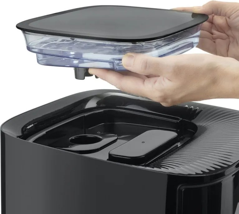 Friteuza cu aer cald si abur Caso AirFry & Steam 700, 1700 W, 7 l, 10 programe, 60-200°C, Timer, Fereastra, Alarma, Negru