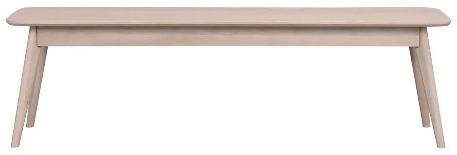 Bancă din lemn de stejar Rowico Yumi