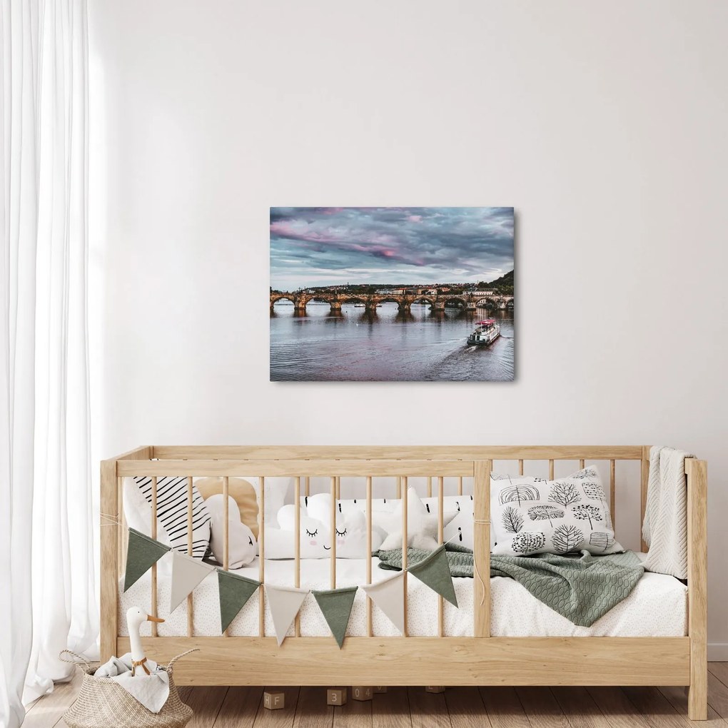 Tablou cu Vltava (70x50 cm)