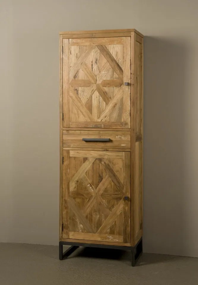 Dulap din tec reciclat 195 cm