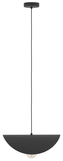 Lustră pe cablu Eglo 390392 SACEDA 1xE27/40W/230V 41 cm negru/auriu