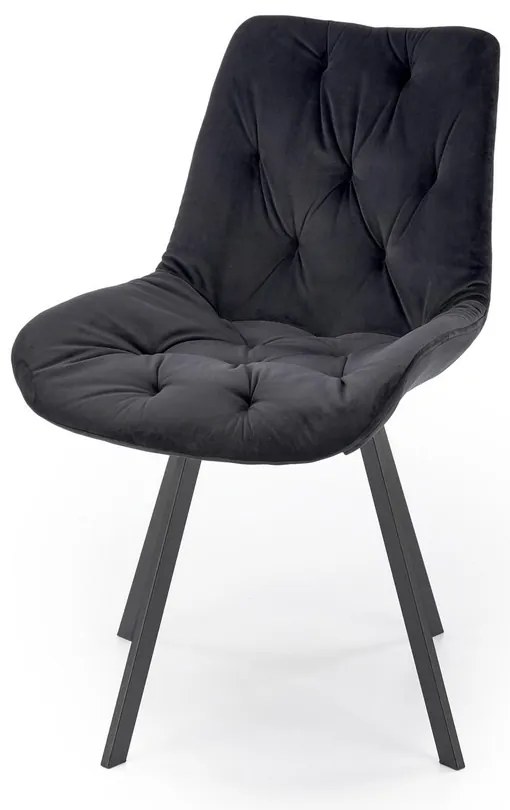 Scaun de bucaterie Ollie, negru