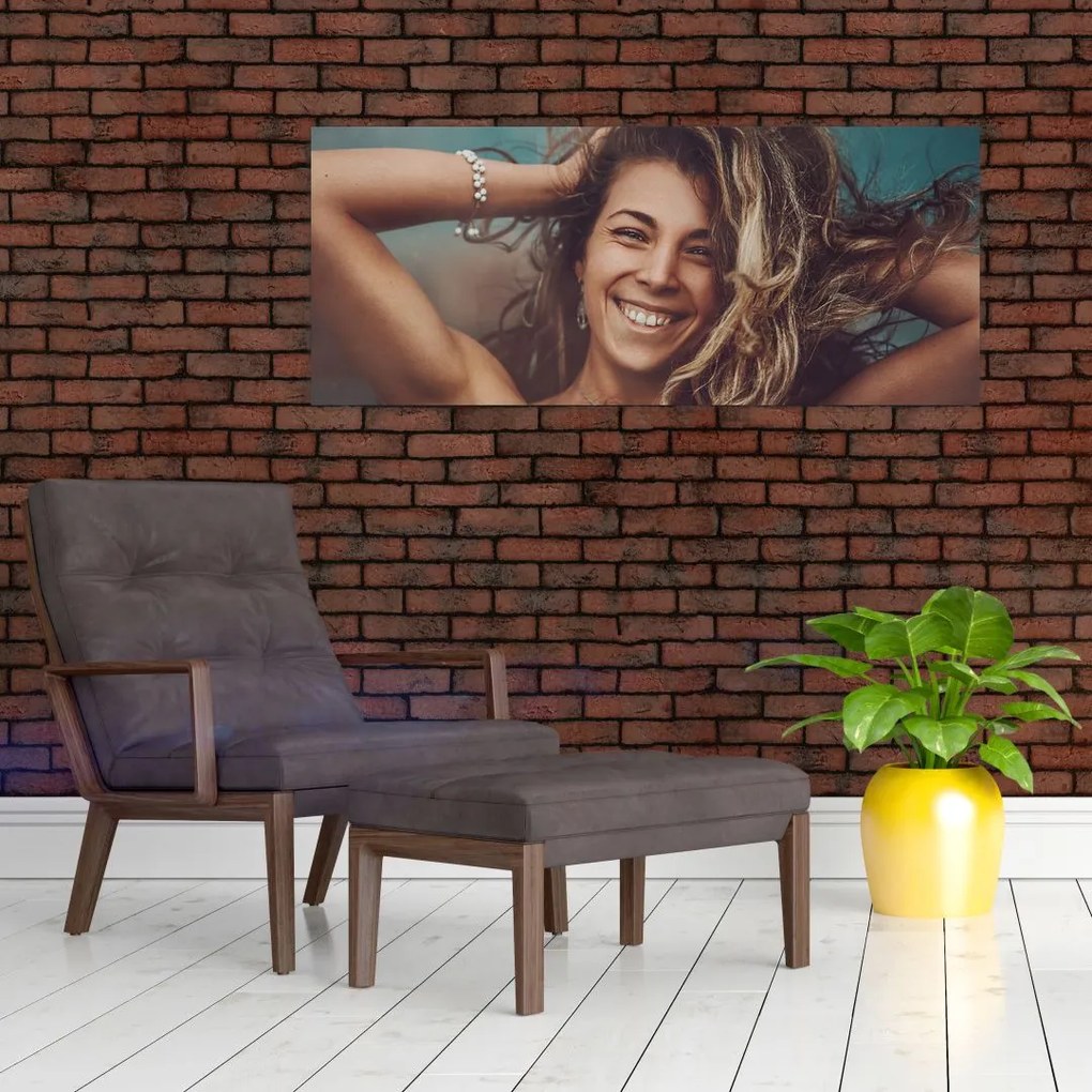 Tablou - Portretul unei femei tinere (120x50 cm)