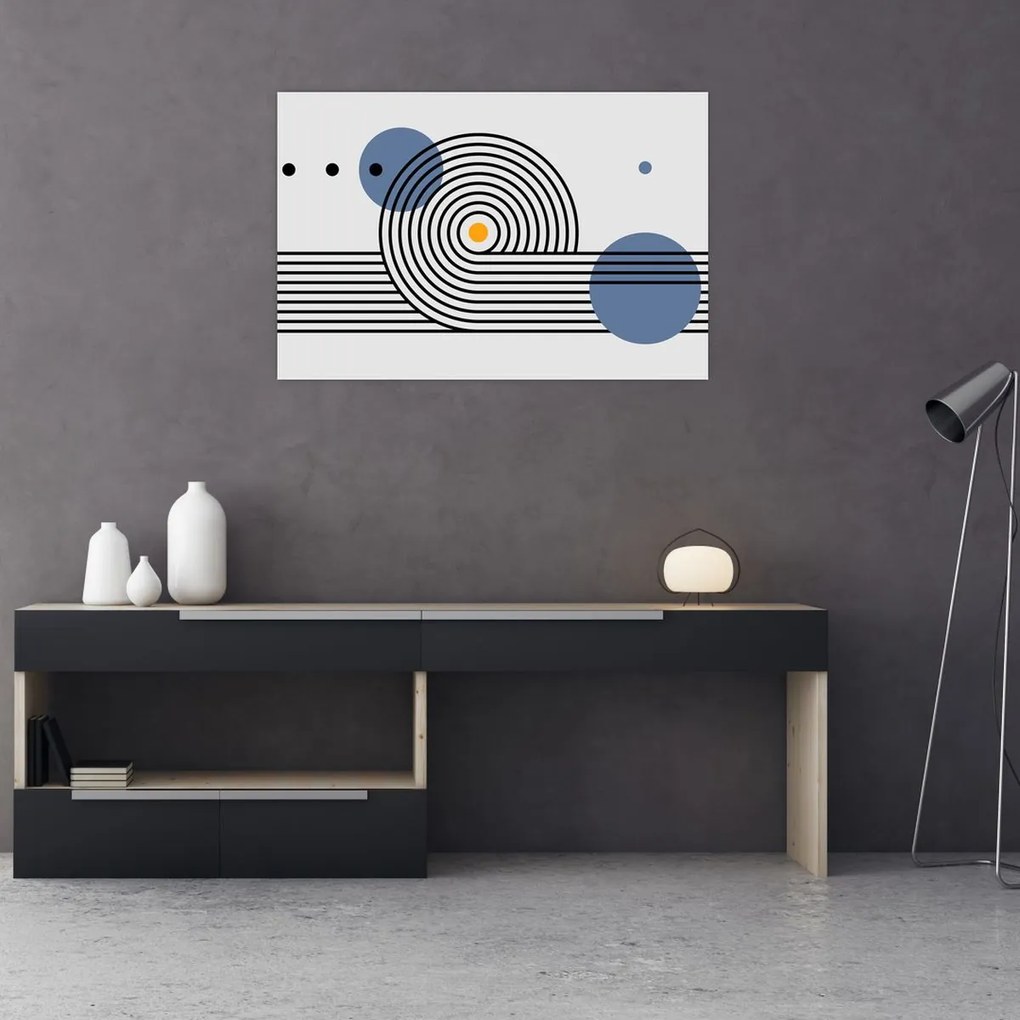 Tablou - Abstracție minimalistă N⁰1 (90x60 cm)