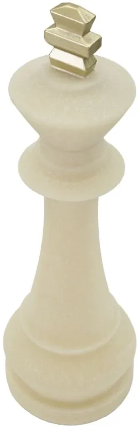 Mauro Ferretti Figurina Rege Quarzy cm Ø 13X41 | Aosom Romania