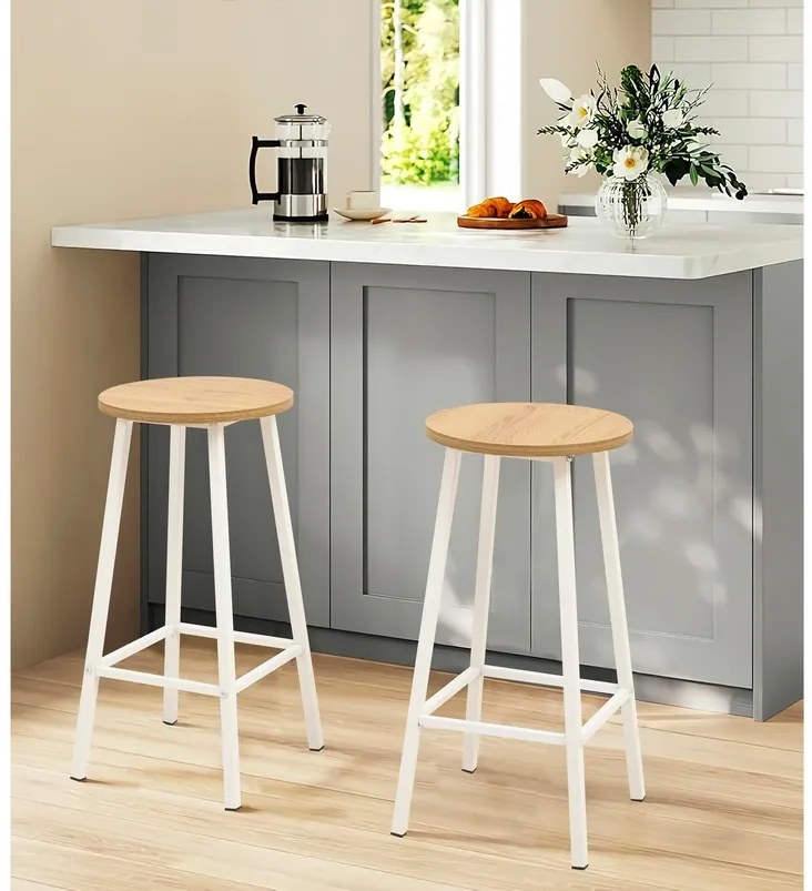Scaun de bar Mora Karina White