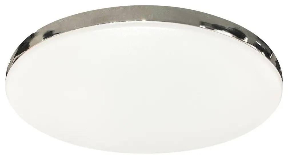 Plafonieră LED MAYA, 36W, 230V, Ø 50 cm, crom lucios