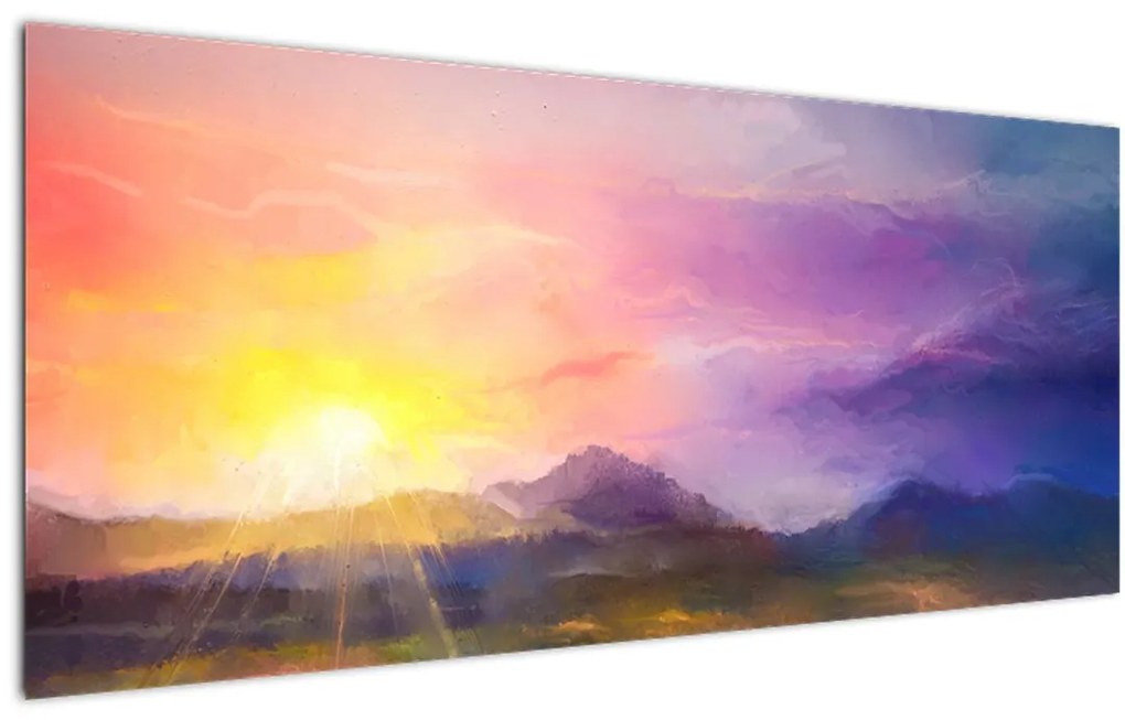 Tablou - Răsărit (120x50 cm)