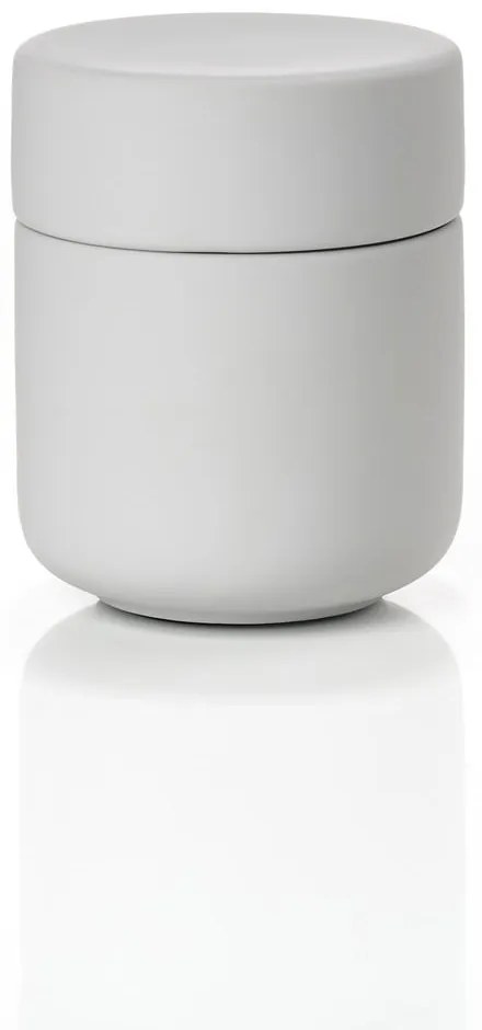 Borcan din gresie cu capac Zona UME, gri deschis