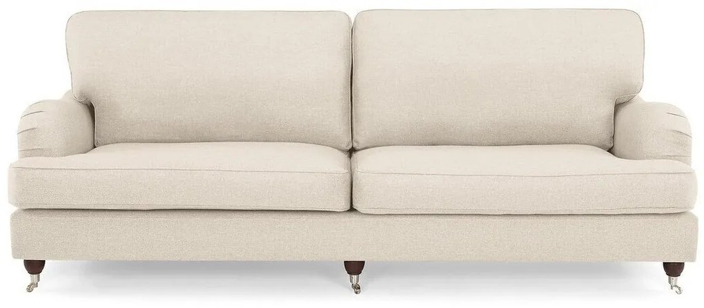 Canapea Bloomington A107Numărul de locuri: 4, 222x95x85cm, Tapiterie, Picioare: Metal, Lemn, Role