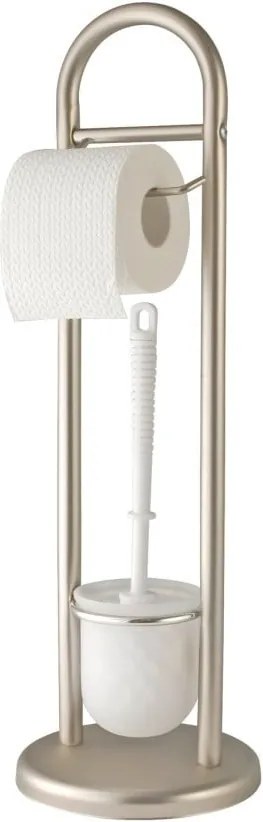 Perie de toaletă cu suport pentru hârtie Wenko Siena