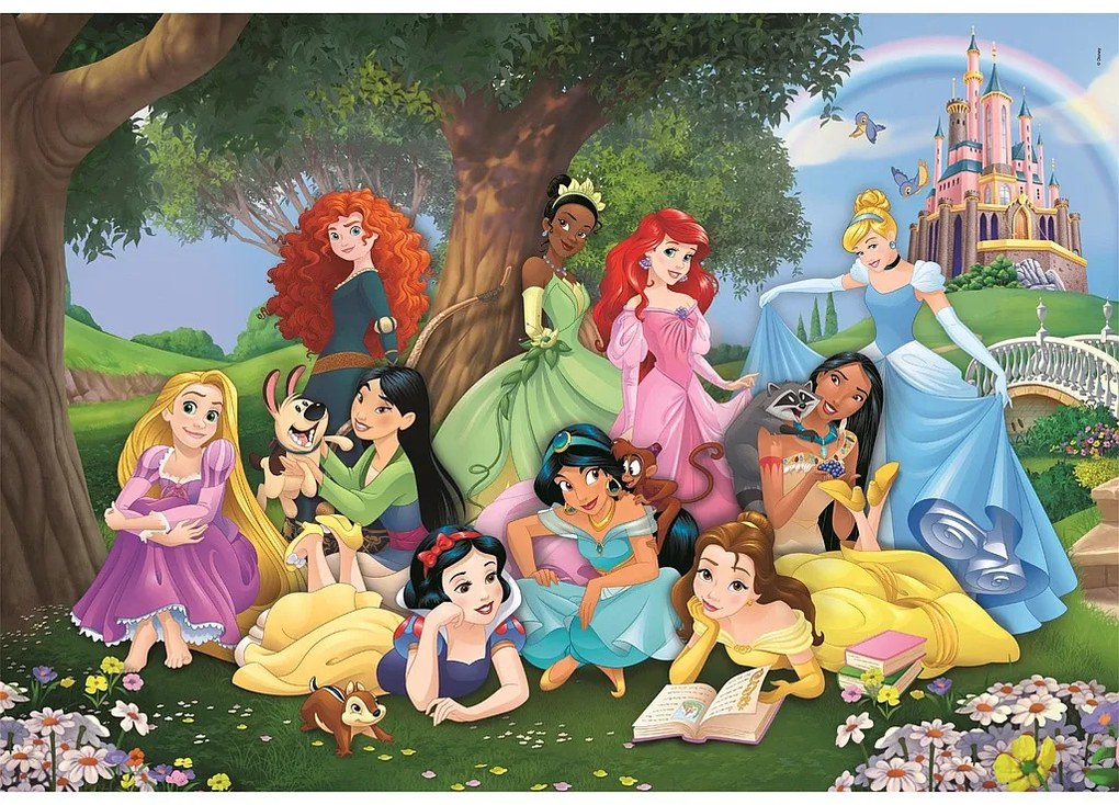 Prințesele Disney Nature Puzzle de 104 piese Clementoni