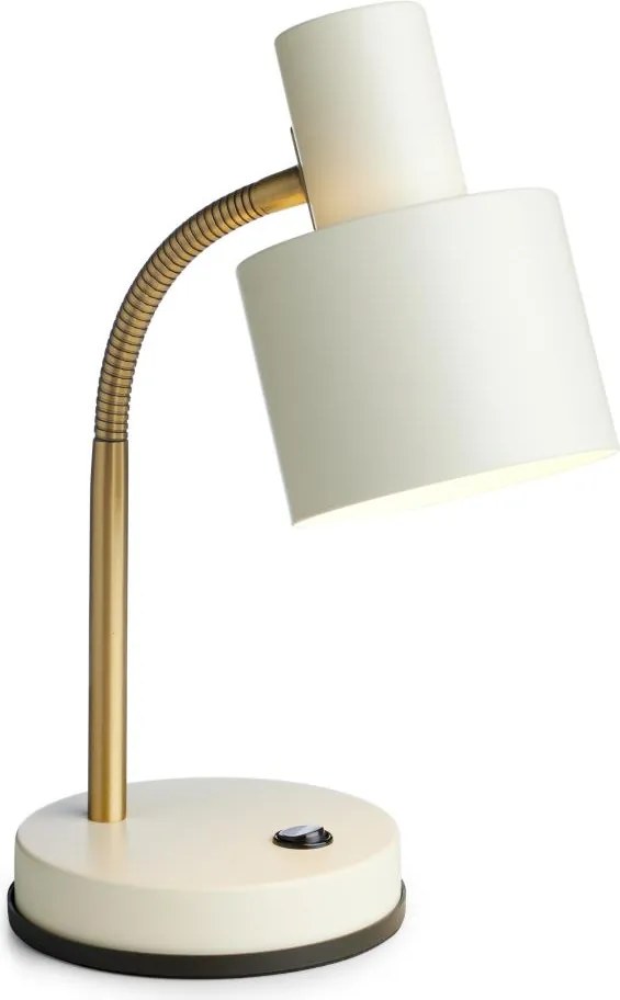 Halo Design 746910 - Lampă de masă VOGUE 1xE27/40W/230V crem/alamă