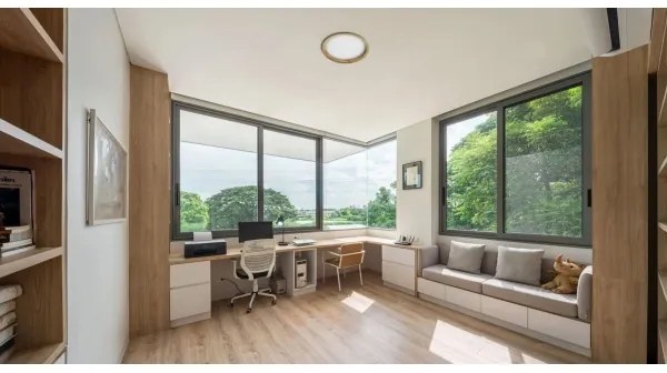 Corp de iluminat LED încastrat RONDO LED/18W/230V 4000K d. 26 cm lemn masiv pin APLED