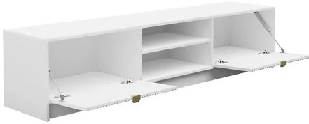 Dulap TV Rozoma 2K (Alb velvet) . 1106256