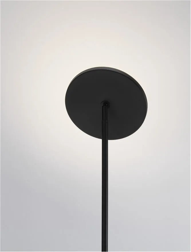 Lampa de podea LED design modern SINKRO, negru