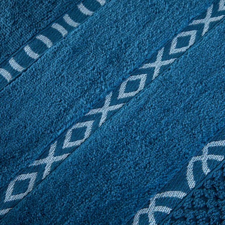 Set 2 prosoape de mâini frotir GINO, albastru marin, 50 x 90 cm