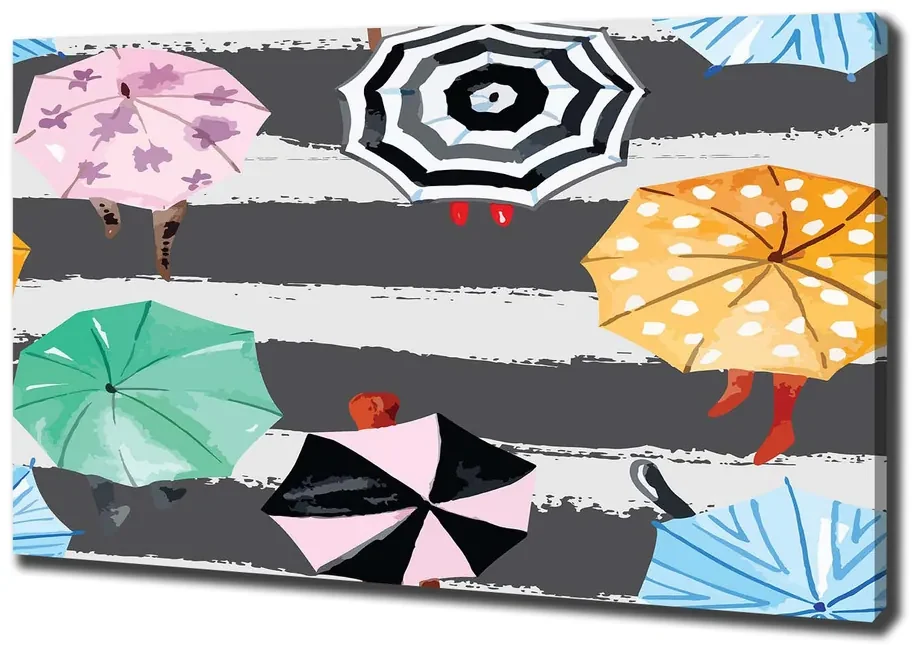 Print pe canvas Umbrele colorate