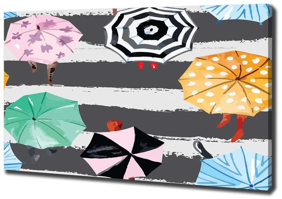 Print pe canvas Umbrele colorate