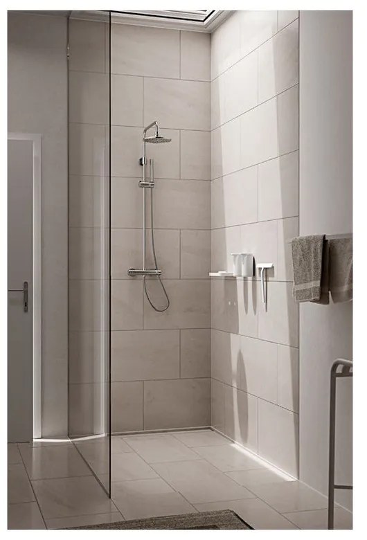 Dozator / dispenser de perete pentru săpun Zone Rim, 200 ml, alb