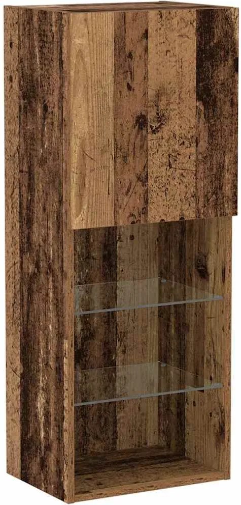 vidaXL Set comodă TV Lemn vechi 40,5 x 30 x 102 cm Lemn compozit