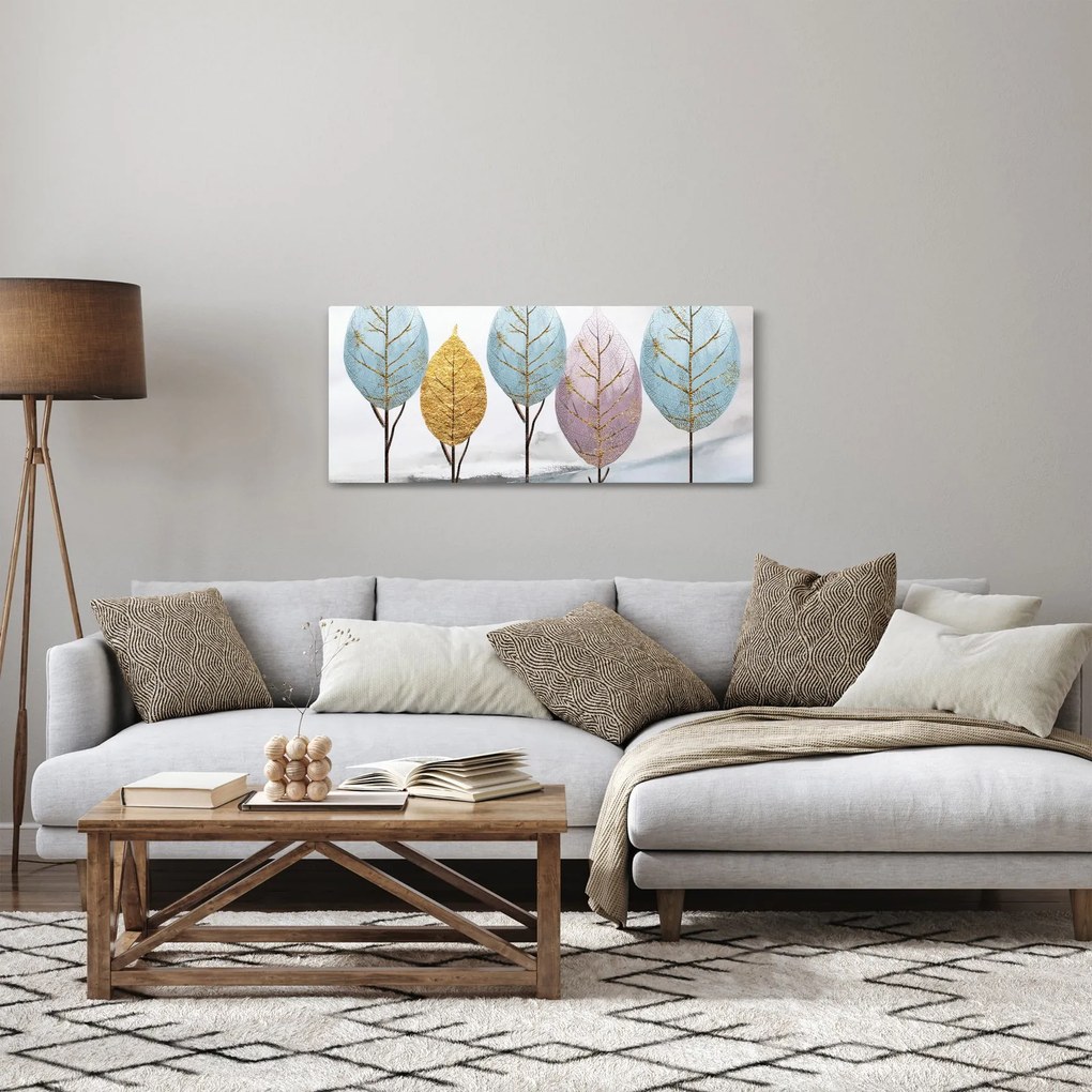 Tablou - Copaci design (120x50 cm)