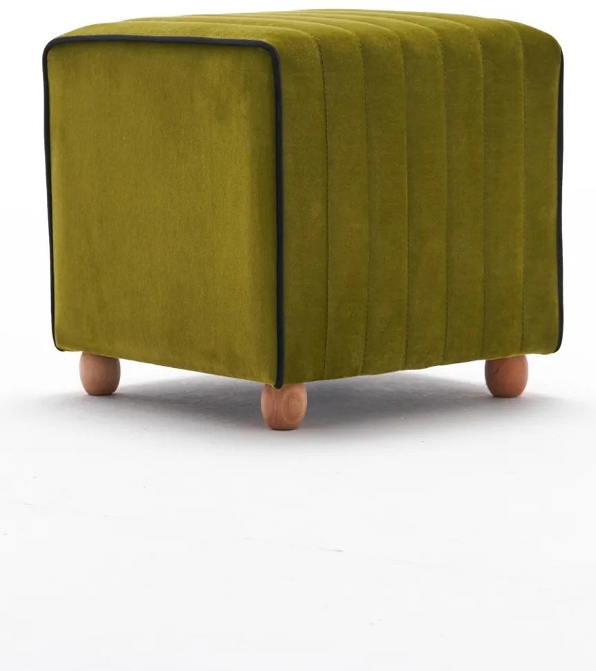 Taburet Mona Pouf Verde