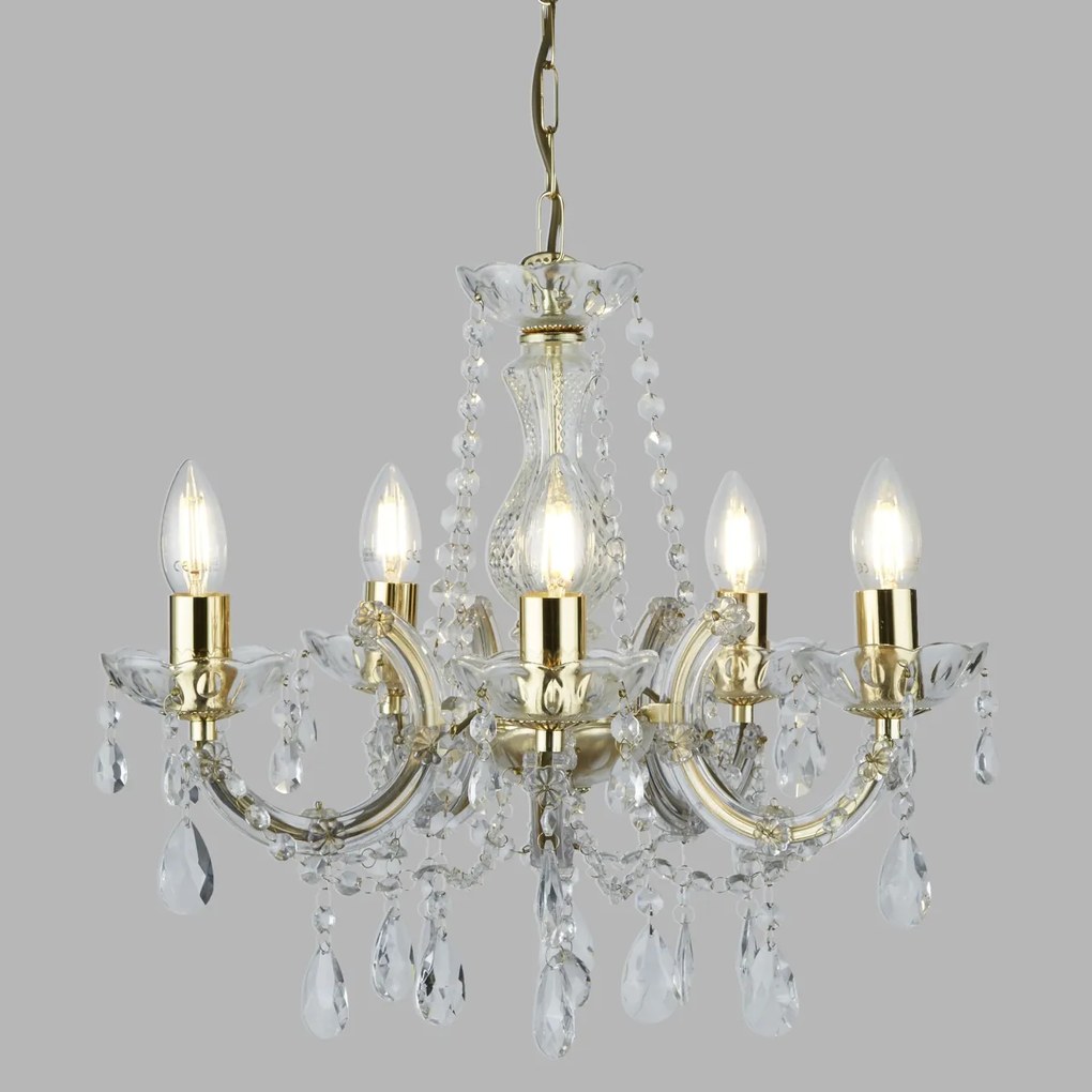 Candelabru elegant design clasic Marie Theresea 5L 699-5 SRT