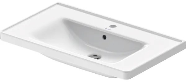 Duravit 2367800000 - Lavoar suspendat D-NEO 80 x 48 cm, ceramică, alb lucios