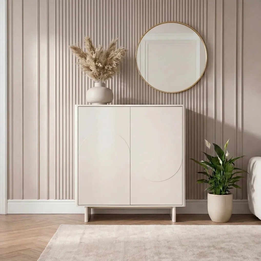Dulap cu blat ceramic SAVOY 130cm alb