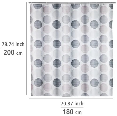 Perdea de duș WENKO 25750100 - 180x200 cm, multicoloră