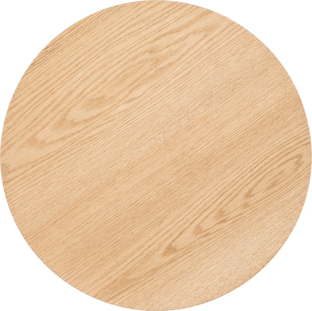 Măsuță de cafea rotundă Tamis 40 cm - natural