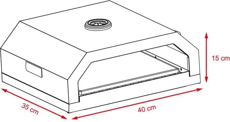 Cuptor pentru pizza PIZZABOX / FIREBOX
