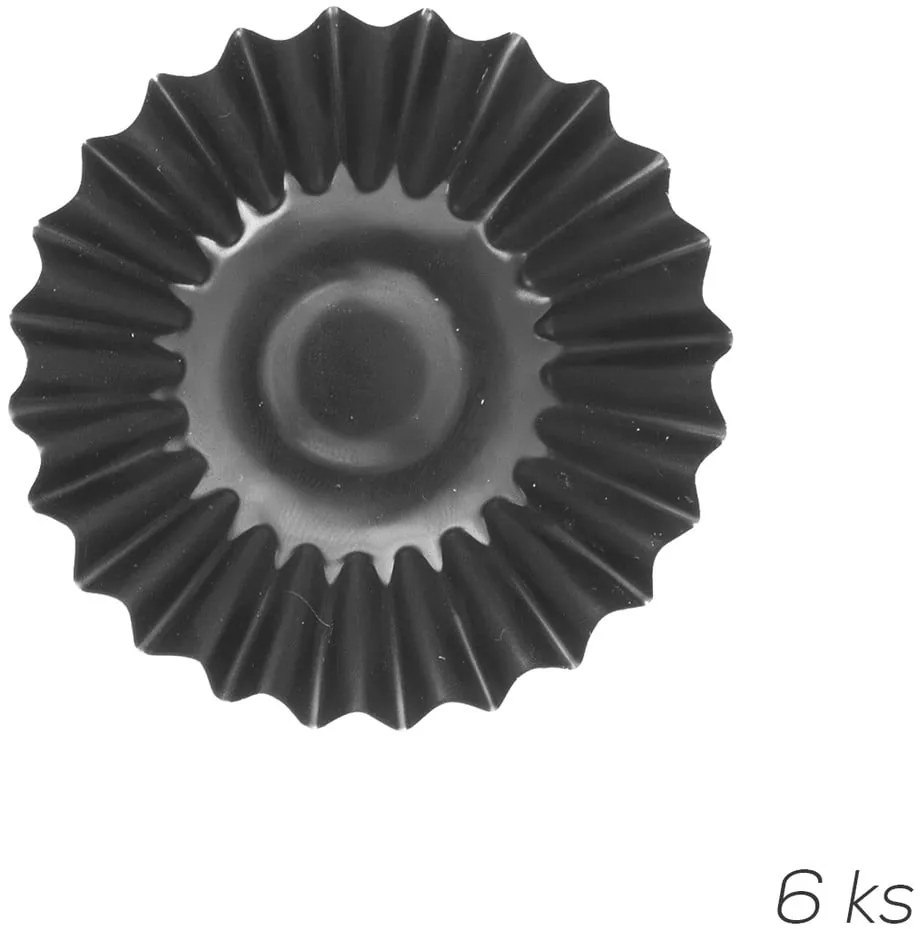 Forme de copt pentru mini-tarte 6 buc. din metal ø 7 cm – Orion
