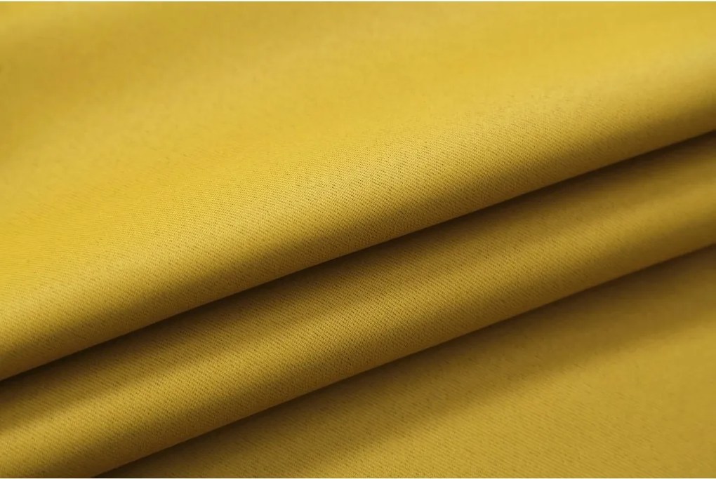 2x draperie galbena OXFORD 140x250 cm