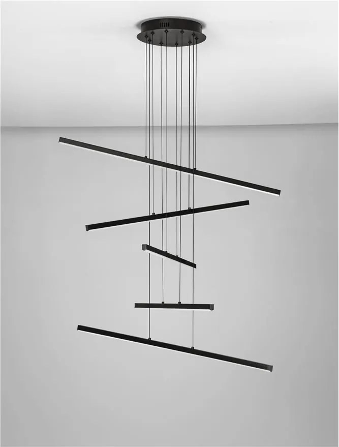 Lustra moderna cu pendule LED GRATTA